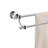 Towel Bar, Adjustable Double Towel Holder, Silver Crystal Bathroom Towel Racks Wall Mounted-122471672