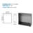 17" x 15" Stainless Steel Shower Niche-647063498-647063494