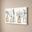 «Modern Farmhouse I Amber» par Anne Tavoletti - Impression sur toile-130841457-130841464