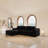 Cloud Sectional Couch With L-Shape Chaise,Modern Modular Sofa With Deep Seat, Upholstered Couches For Living Room Bedroom,No Assembly Required, Black-325001120