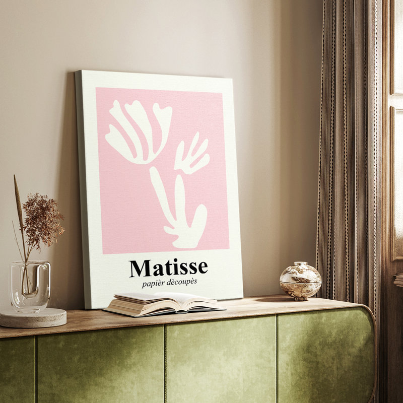 Matisse CECLIV, reproduction d'art encadrée - Cavas, H 18 po x l 12 po