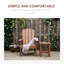 Chaise Adirondack en plastique-67236964