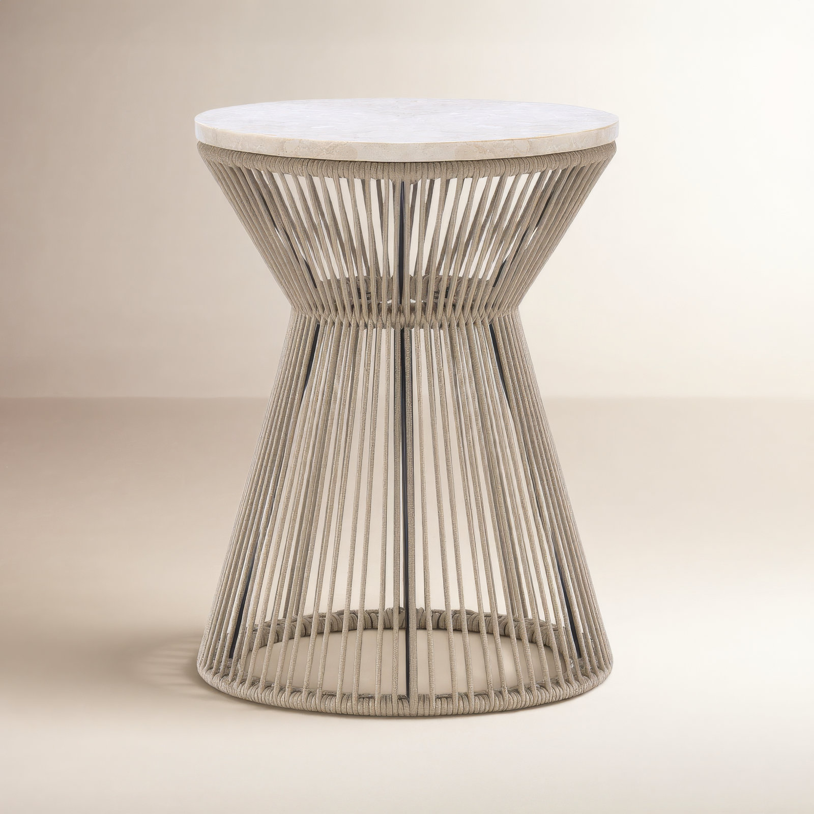 Stone End Table