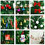 Arbre de Noël artificiel 6 pi avec lumières à DEL écoénergétiques, y compris 195 jupes d'arbre suspendues et garde-corps-1282831997