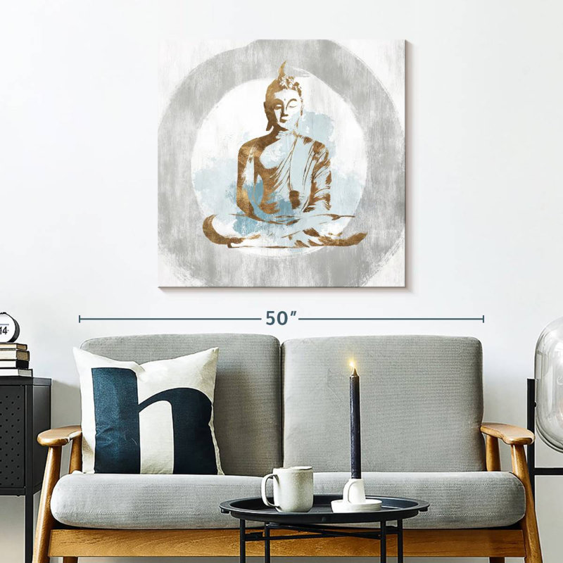 Leisha Buddhist II, 30" H x 30" W
