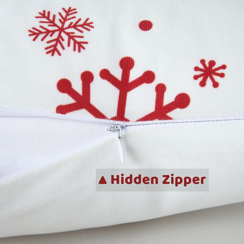 Housse de coussin en polyester Harnoor