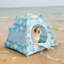 Tente pour animaux 4 saisons portable, 18,9 x 18,9 x 19,29 pouces, bleu-131216622