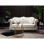 2 Seater Velvet Loveseat-42657699