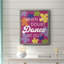 «Dance It Out», toile encadrée de qualité supérieure - prête à être accrochée-1985432617-1985432622