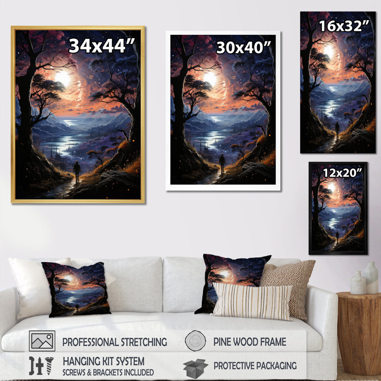 Millwood Pines Ayverie Astrology Star Gazing Realistic I Framed On ...