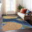 Tapis abstrait lavable à la machine intérieur / extérieur ACN2571-709900224-709900237