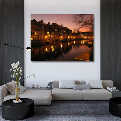 Canal at Prinsengracht Street, Amsterdam