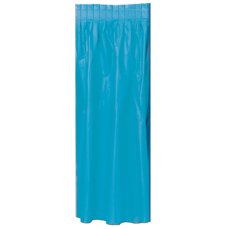 Plinthe de table en plastique, Turquoise