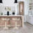 Elinna Swivel Adjustable Height Counter Stool with Metal Frame-2031955351