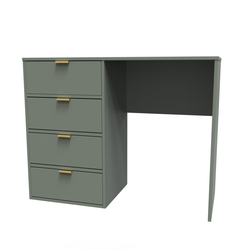 Taeyah 4 Drawer Vanity, Green