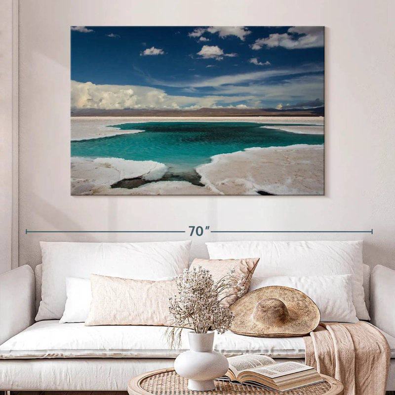 Alvord Salinas Grandes, H 34 po x l 51 po