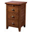 Table de chevet 3 tiroirs Centerville
