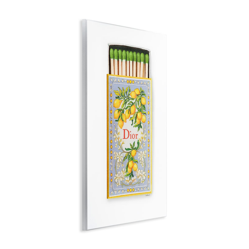 «Classic Fashion Brand Matchs Wall Art» par Amanda Greenwood, H 15 po x l 10 po