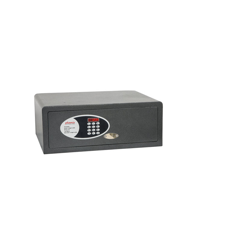 Dione Security Safe Lock, Graphite Grey, 20cm H x 52cm W x 40.5cm D