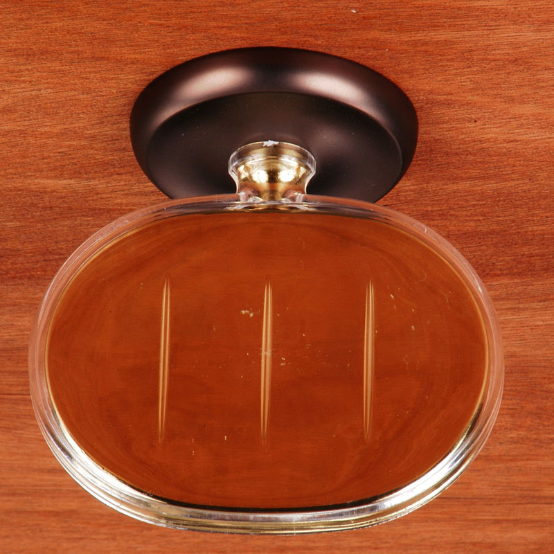 Porte-savon à base simple TP Series, Bronze huilé / laiton
