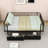Metal Platform Bed with 2 Drawers and Slats-63513571-63513570
