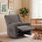 Tucker 32.8" Wide Chenille Upholstered Swivel Glider Recliner-1420378598