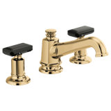Invari™ Widespread Lavatory Faucet with Angled Spout - Less Handles
