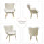 Fauteuil à oreilles Modern Velvet-2051586240