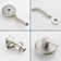 Volume Control Shower Faucet with Rough in-Valve
