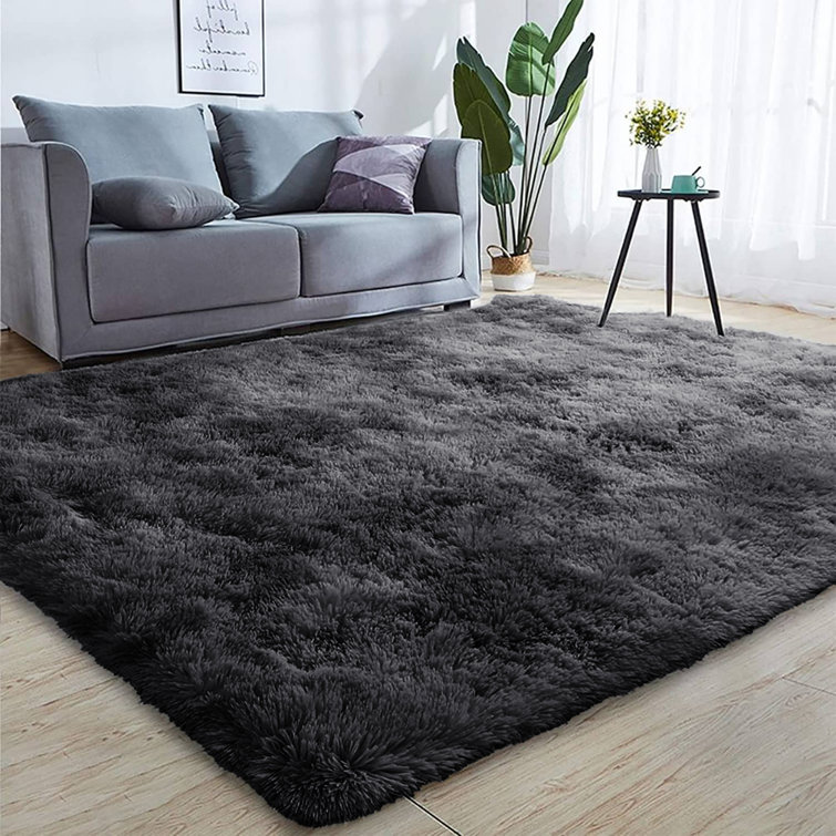 Pescadero Solid Colour Shag Area Rug