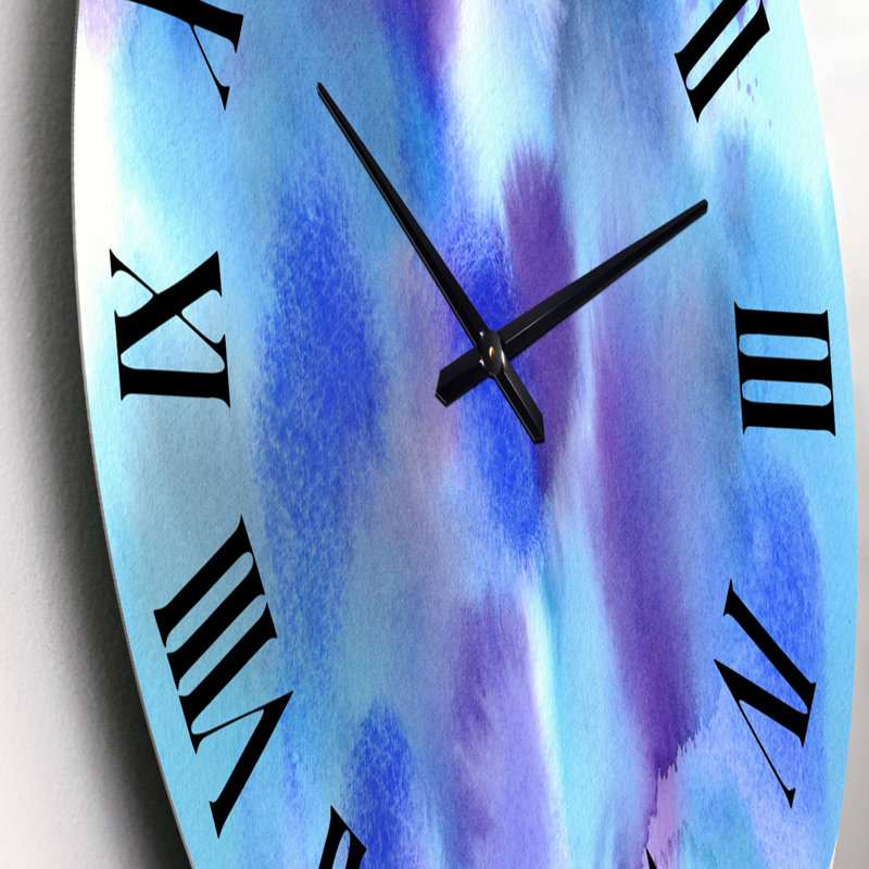 Oversized Cloudscape Wall Clock, Small