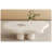48.4Inch Cloud Shape White Four Leg Coffee Table, Solid Wood Coffee Table For Livingroom-1546525284-1546525287