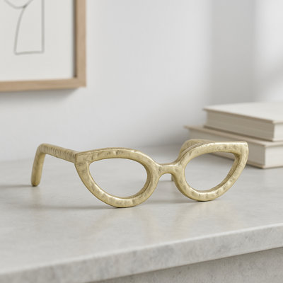 Secor Metal Eyeglasses Sculpture