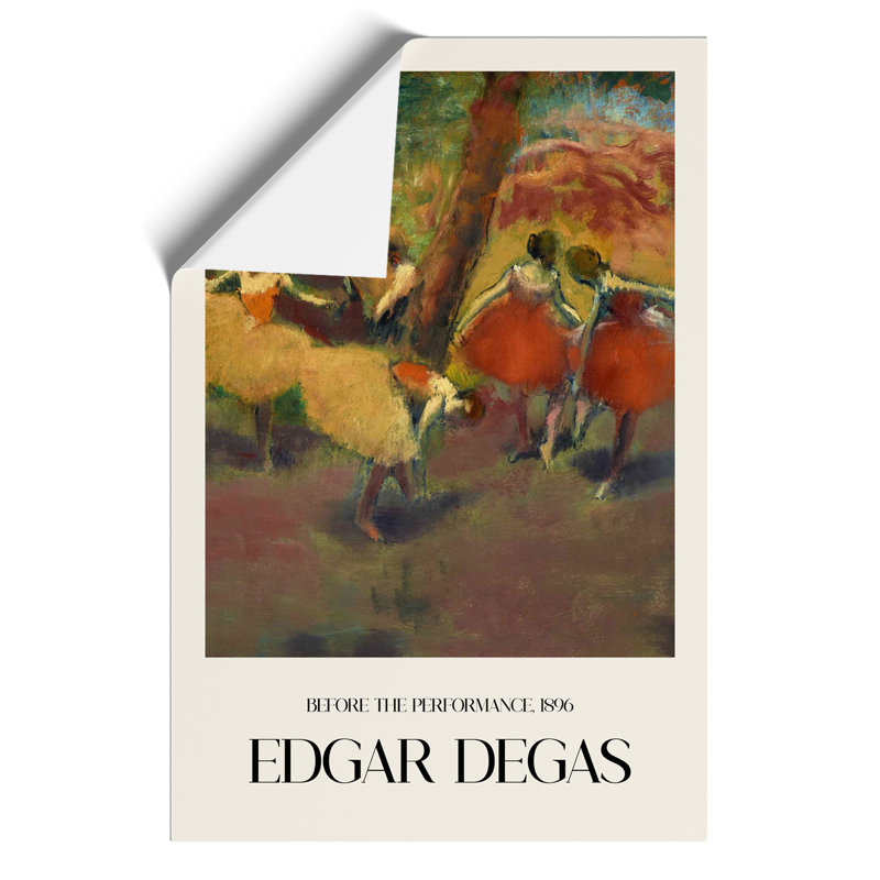 Before the Performance Print by Edgar Degas - Frameless Print, 59cm H x 42cm W x 0.1cm D