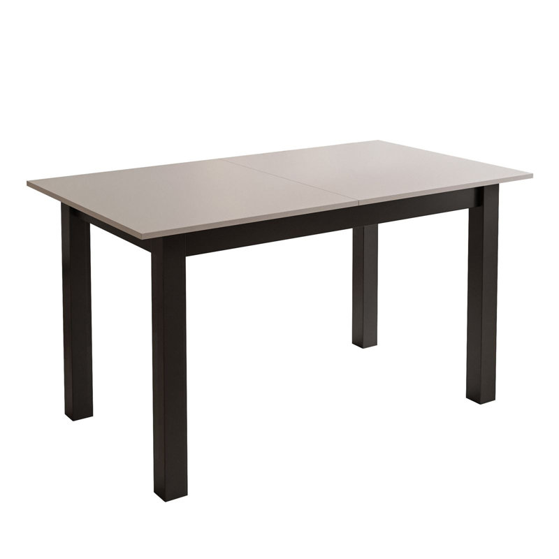 Extendable table ARTON 140 cm, Cashmire, Black
