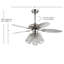 Ceres 42'' Ceiling Fan with Light Kit