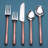 INOX Artisans Camelia Stainless Steel Flatware
