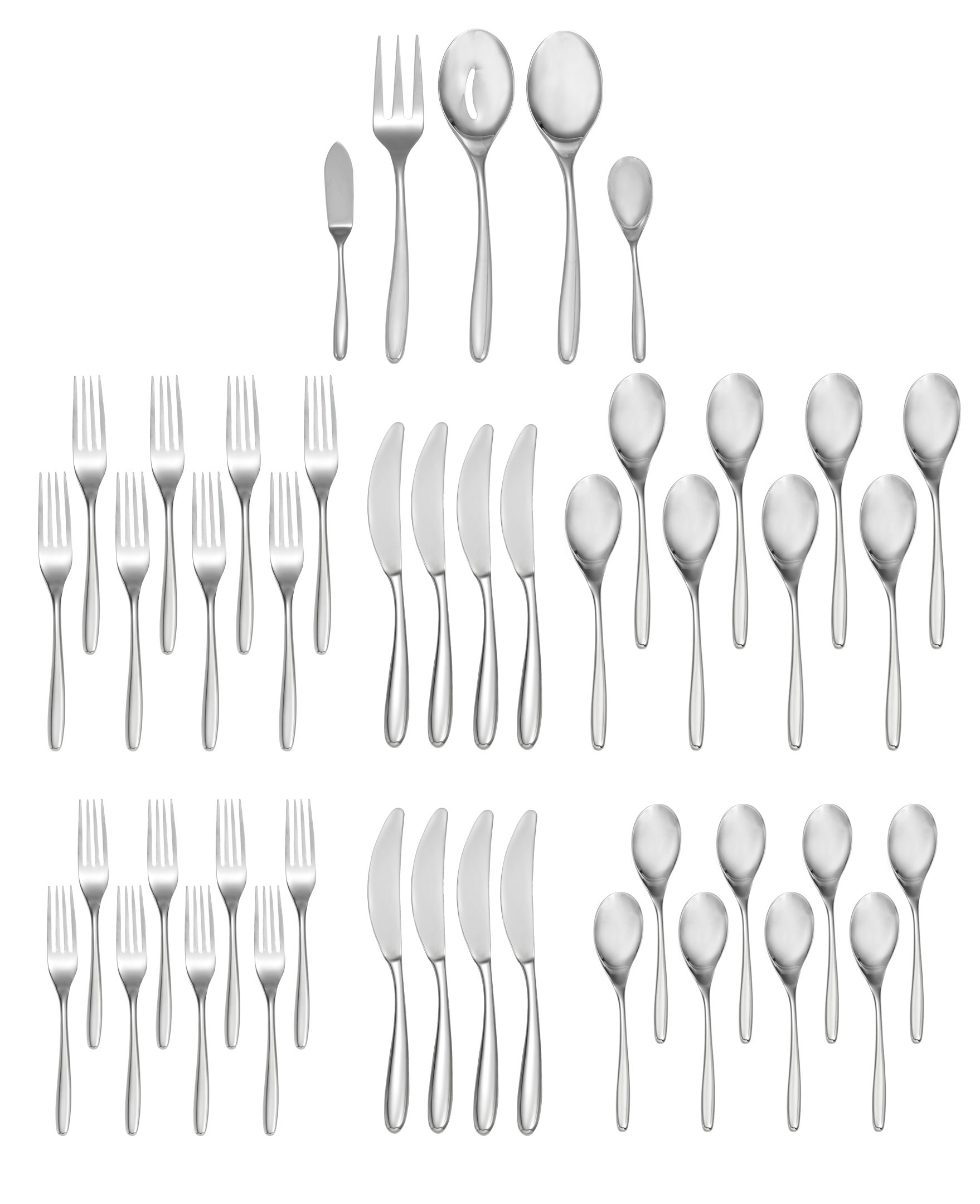 Nambé Nambe Bend Fw 45 Pc Set 18/10 | Perigold