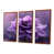 Toile avec cadre flottant brun