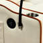 Modern Adjustable Back Bed In Beige Velvet, , Ashtray, Phone Stand & 2 Pillows 55.5" Velvet With , Holder Fluffy Cushions