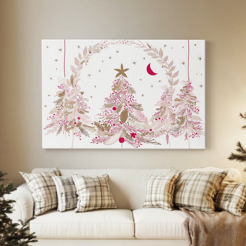 Silver Hearth at Midnight - Toile tendue avec châssis de qualité supérieure, H 27 po x l 18 po