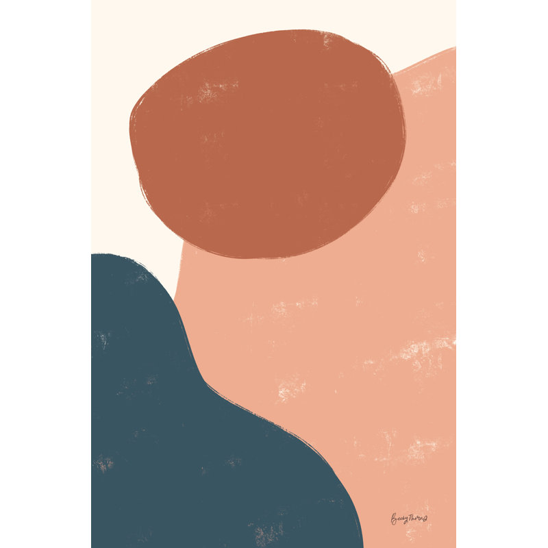 Eclectic I Warm by Becky Thorns - Wrapped Canvas Print, 122cm H x 81cm W