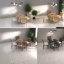 Space Saving Extendable Dining Table Sets(Must include both Table and Chair), MDF Wood Modern Small Kitchen-586548160
