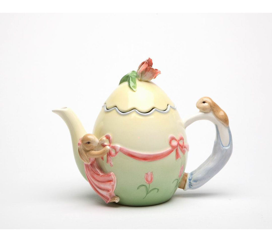Cosmos Gifts 16oz. Floral Teapot Cosmos Gifts