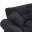 Canapé 84 po en chenille 84 po avec 2 coussins décoratifs et mousse à mémoire de forme pour salon-1806119345