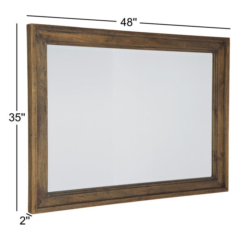 Aliceville Rectangle Beveled Wall Mirror