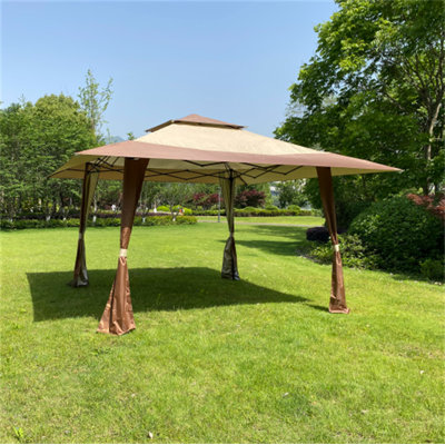 Outdoor 13 ft. x 13 ft. Steel Gazebo