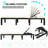 Kaneaki Outdoor Wicker Chaise Lounge with Table , Cushion Included-543167904