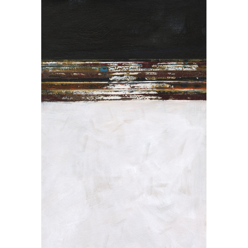 A Sense Of Space III by Jodi Fuchs - Painting on Canvas, Black Floater Framed, 122cm H x 81cm W