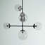 Lustre linéaire moderne Spoutnik à 6 lumières Arverne-1832438249